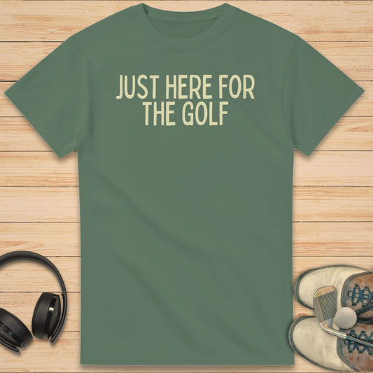 For The Golf T-Shirt Military Green