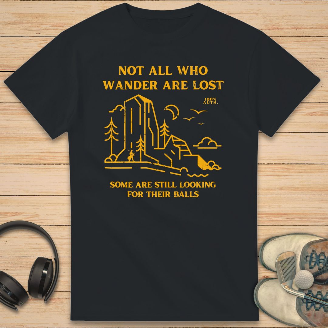 Wander Lost T-shirt Black