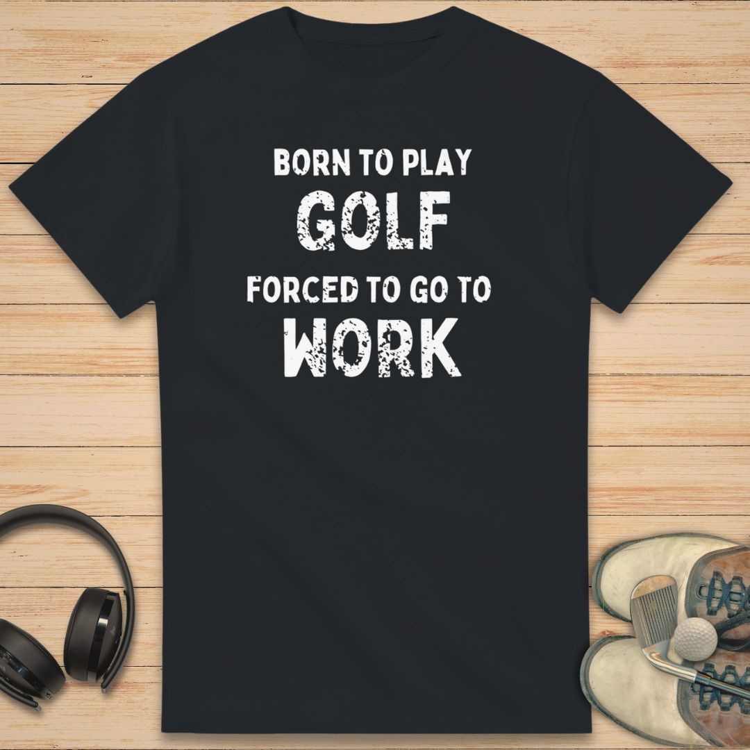 Golf Work T-Shirt Black