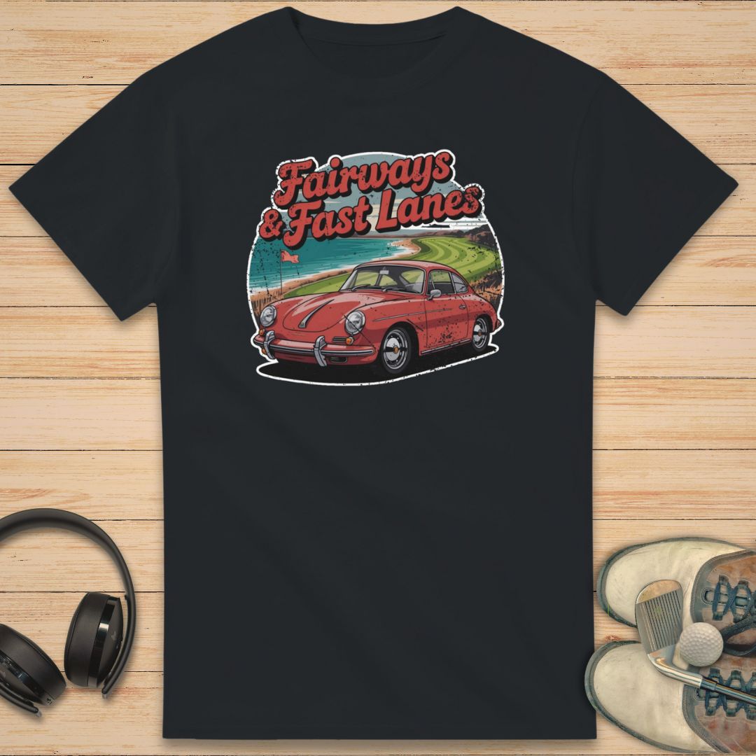 Fast Lanes T-Shirt Black