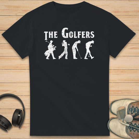 The Golfers T-Shirt Black