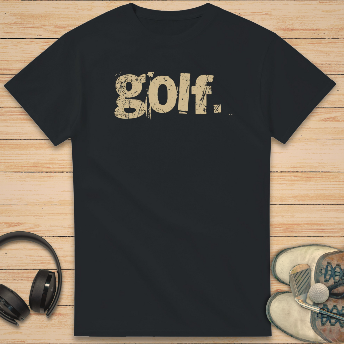 Golf Punk T-Shirt Black