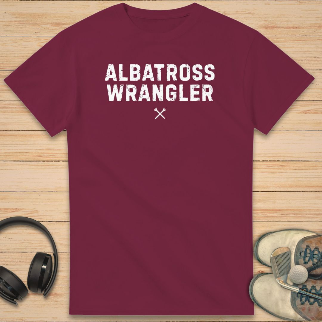 Albatross Wrangler T-Shirt Maroon