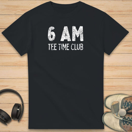 6 AM T-Shirt Black