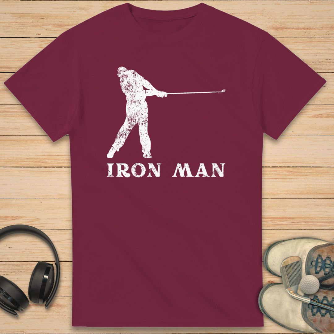 Iron Man T-shirt Maroon