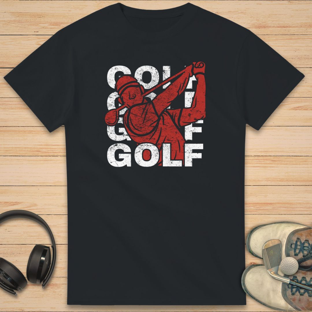 Golf Golf T-Shirt Black