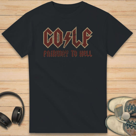 Fairway To Hell T-Shirt Black