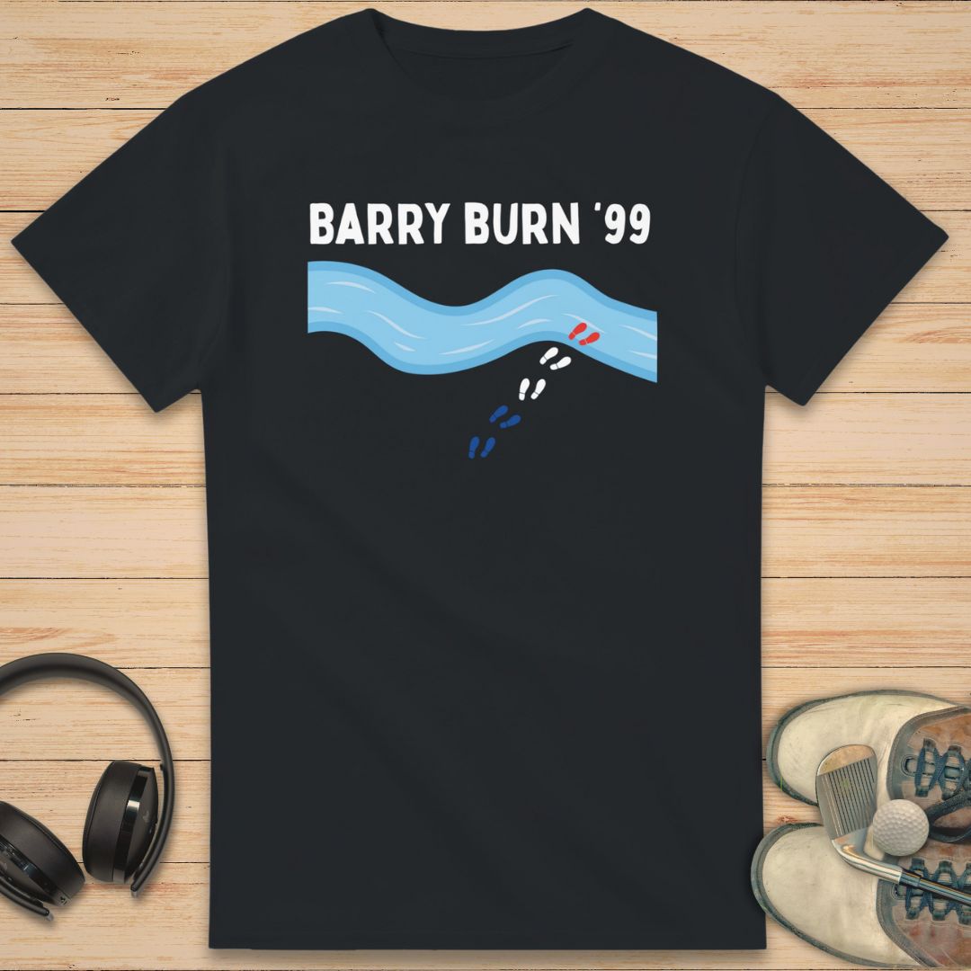 Barry Burn T-Shirt Black