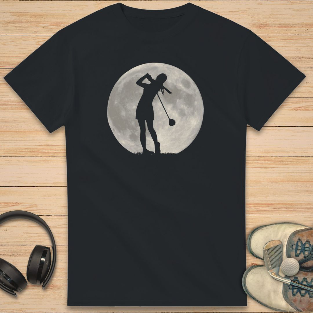 Moon Shot W T-Shirt Black
