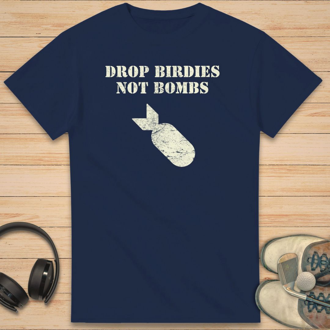 Drop Birdies T-Shirt Navy