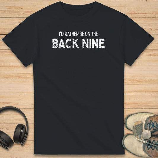 Back Nine T-Shirt Black