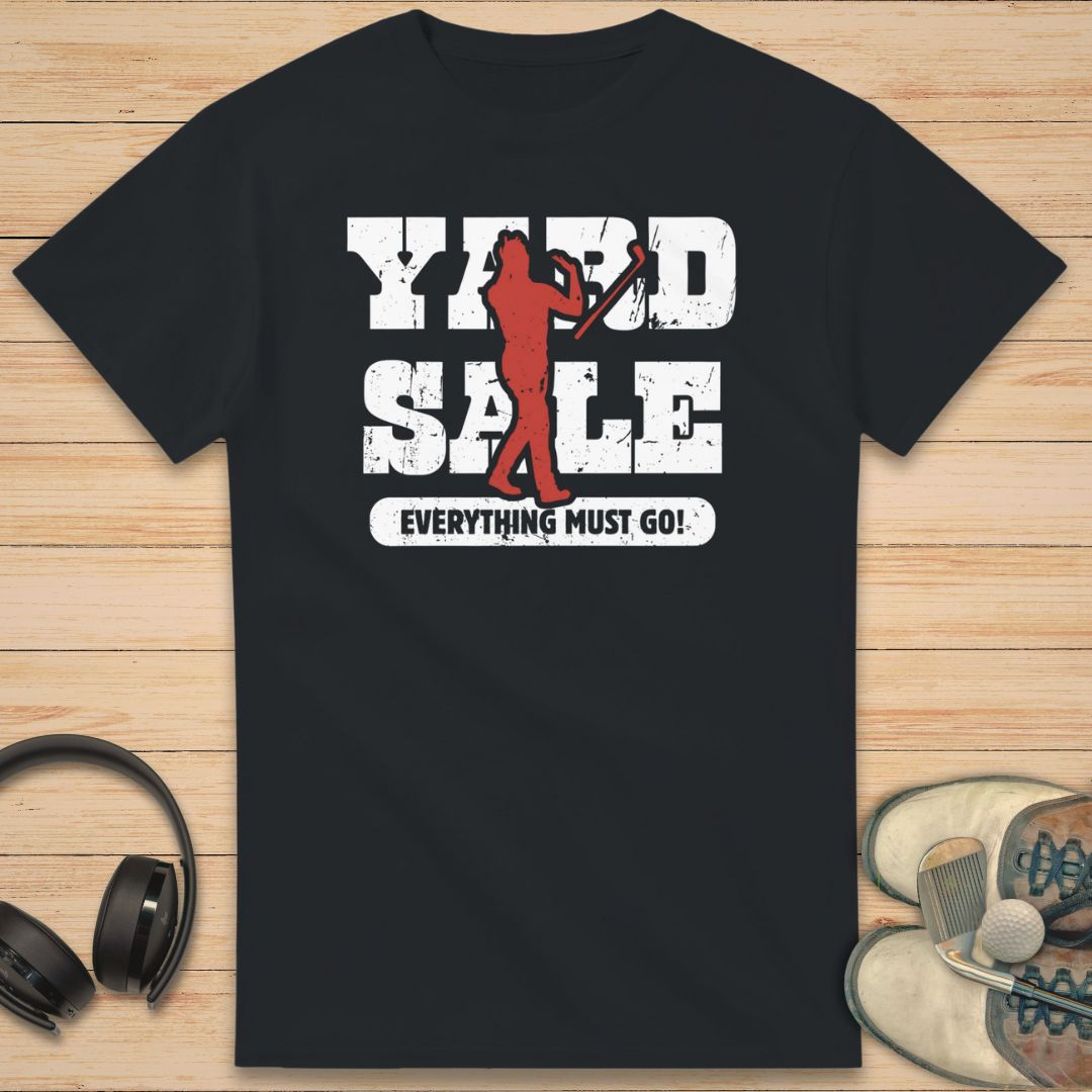 Yard Sale T-Shirt Black