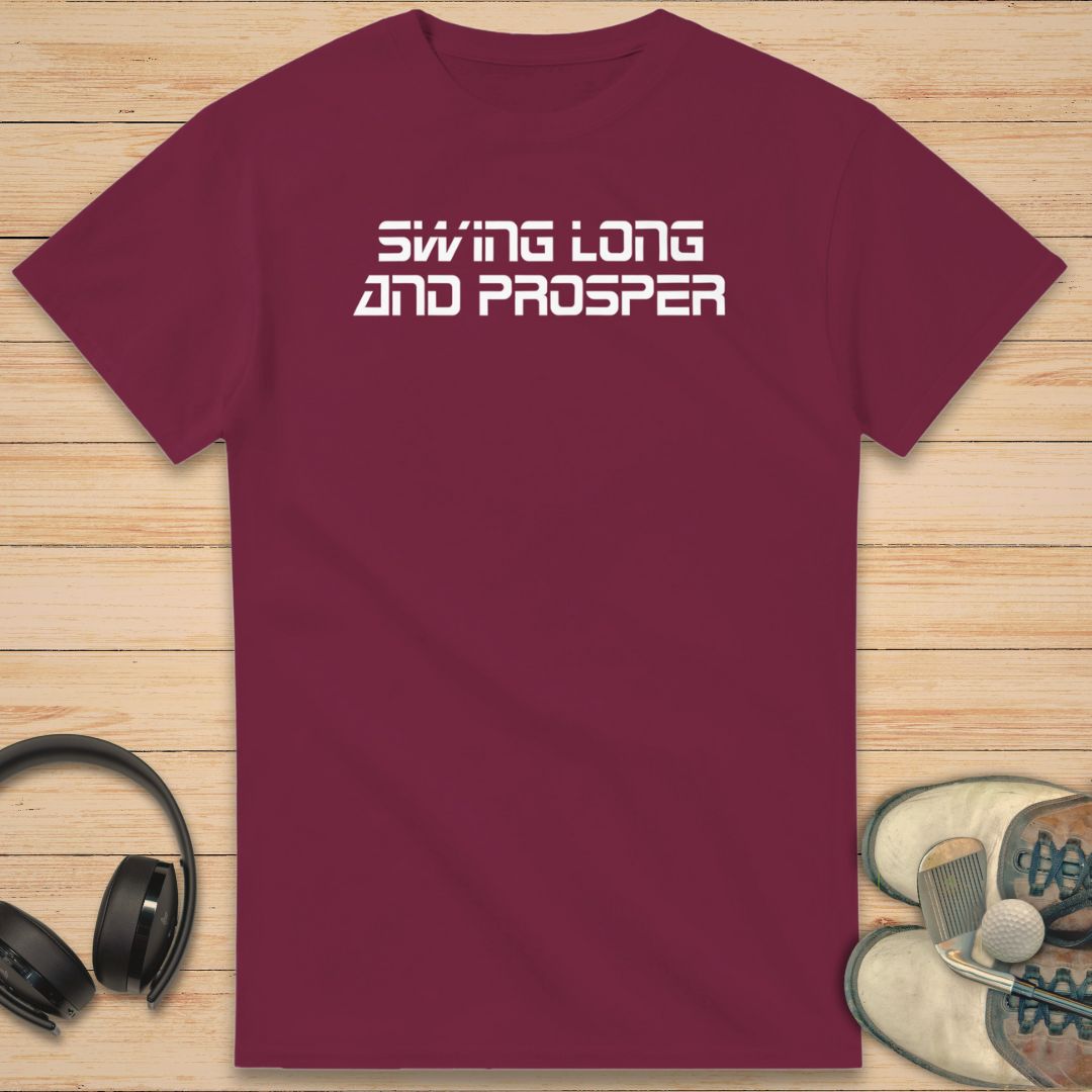 Swing Long T-Shirt Maroon