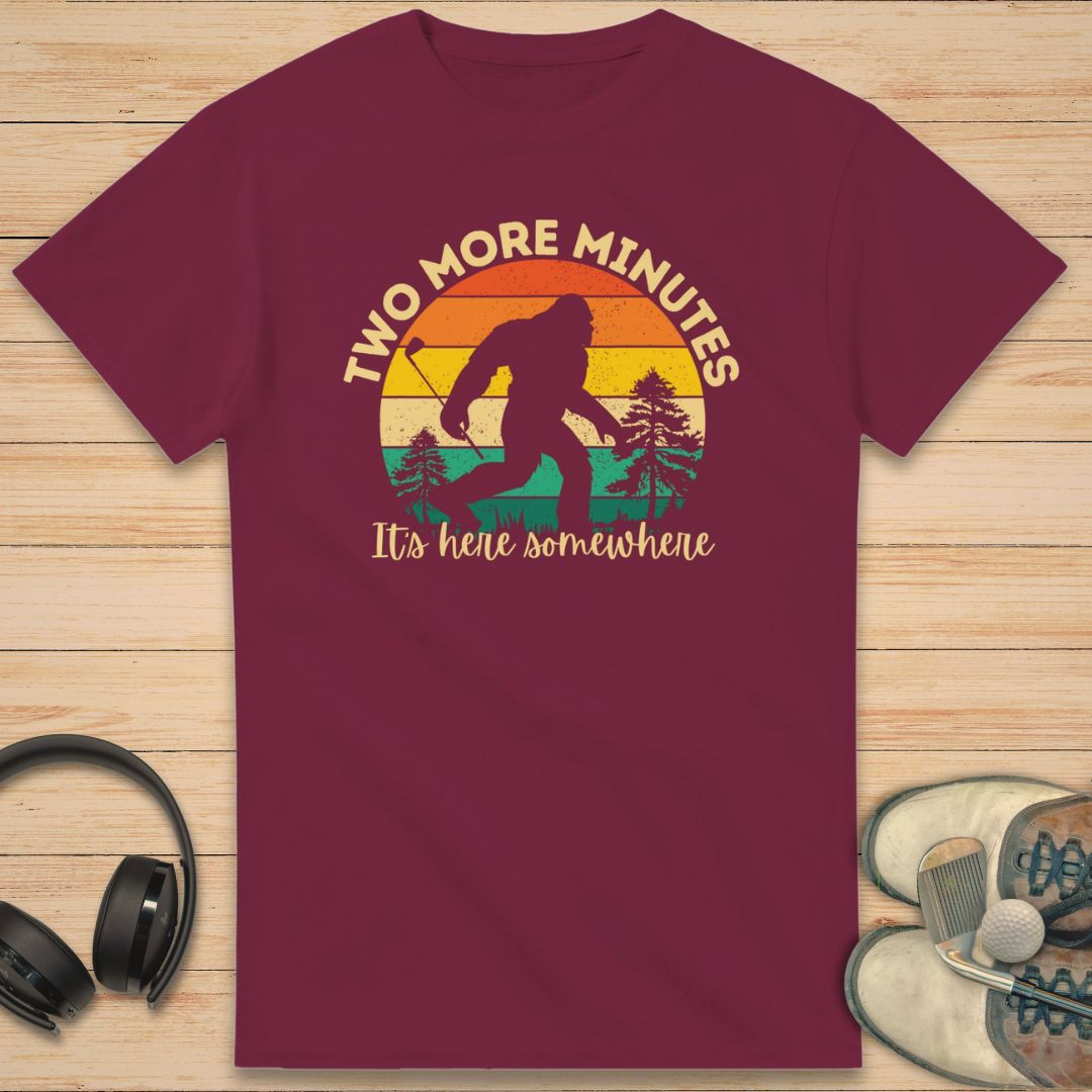 Two Minutes T-Shirt Maroon