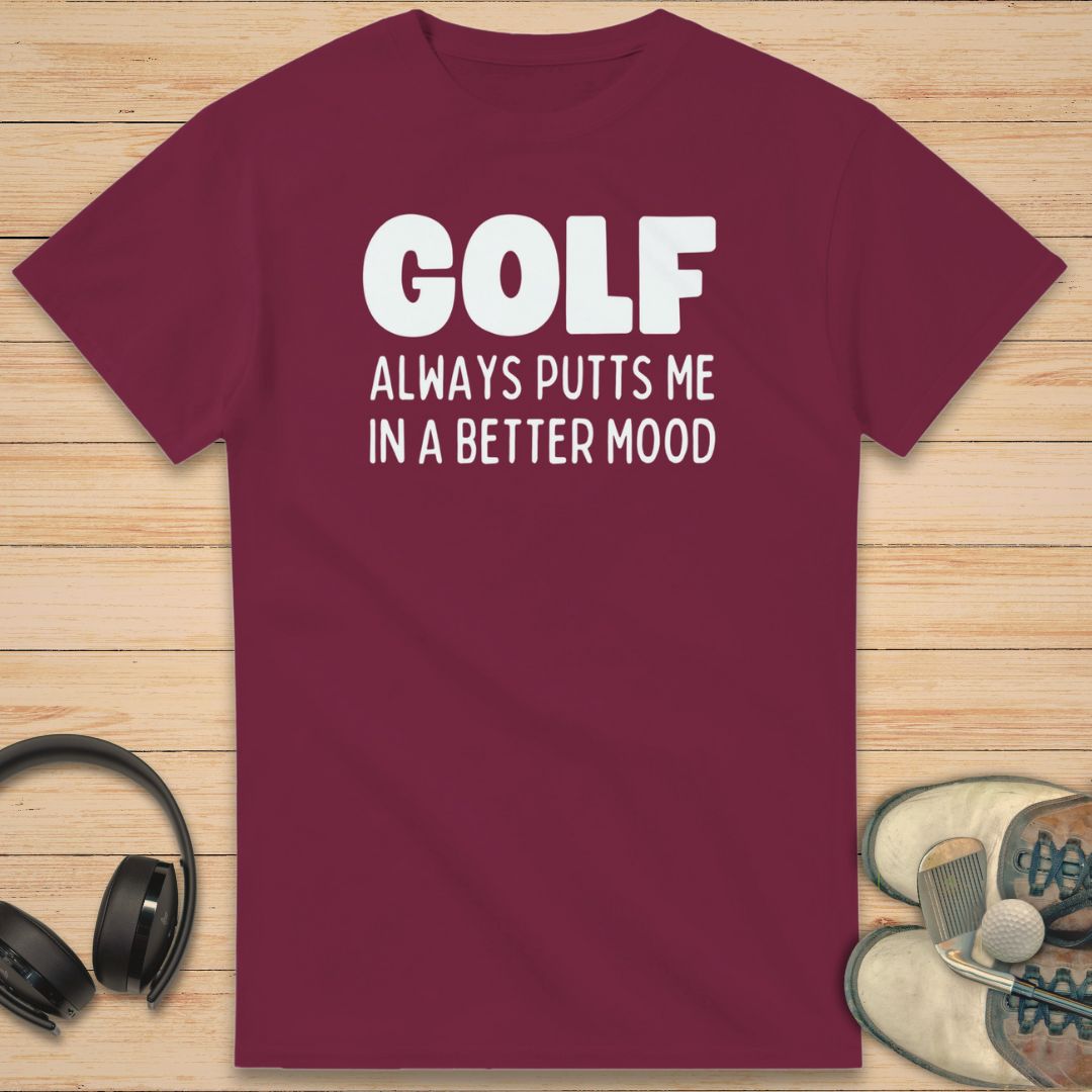 Better Mood T-Shirt Maroon