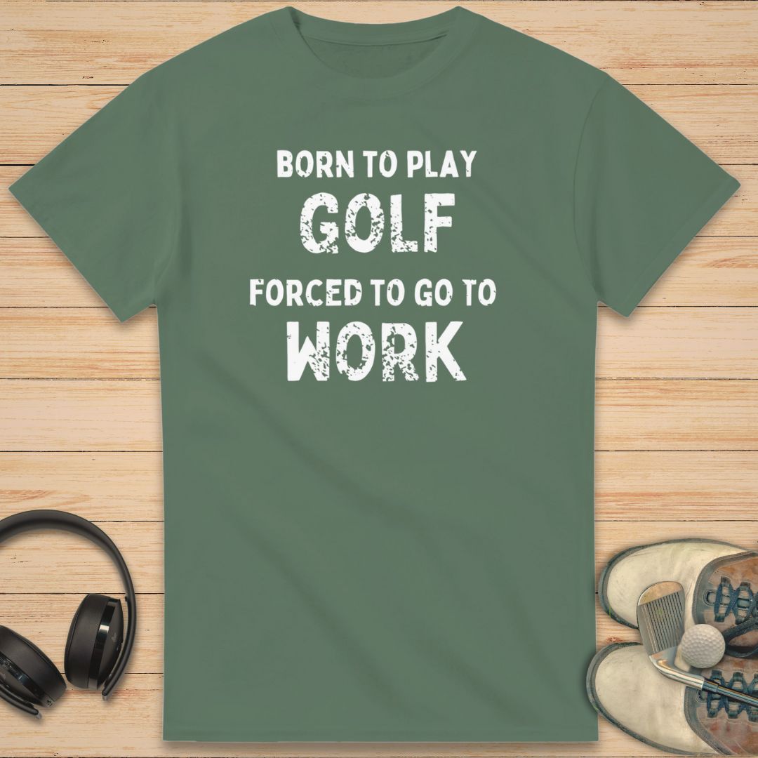 Golf Work T-Shirt Military Green