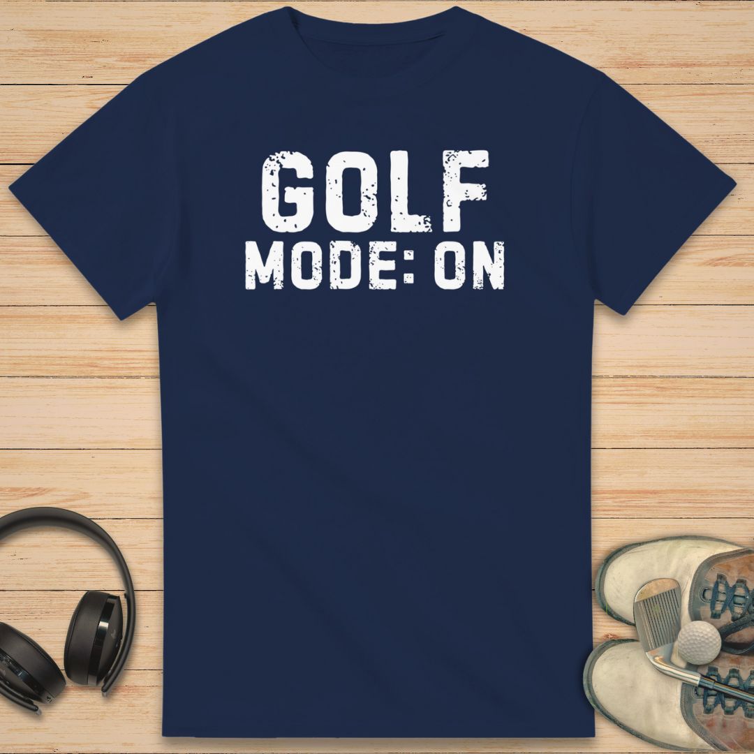 Golf Mode T-Shirt Navy