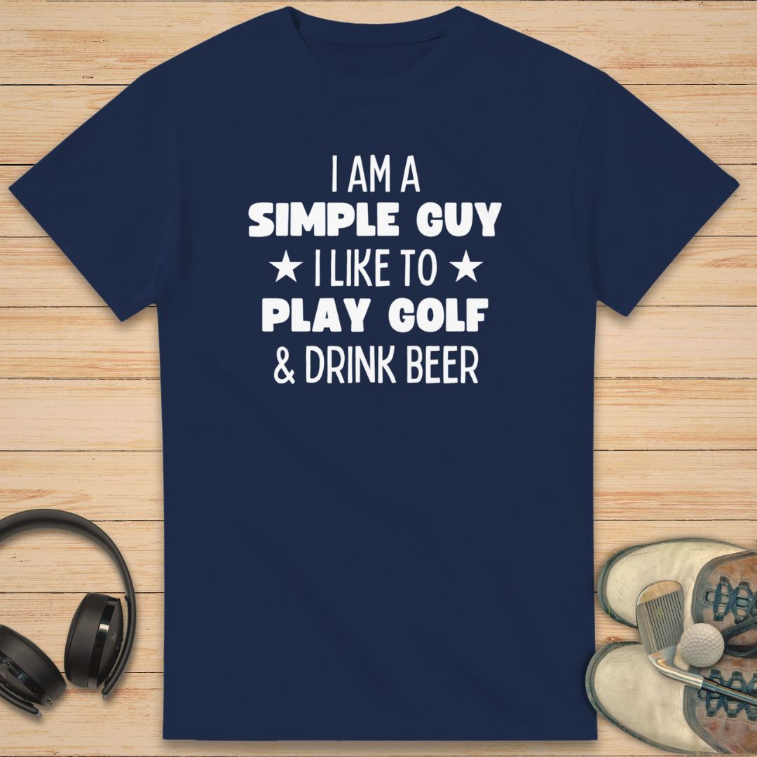Simple Guy T-Shirt Navy