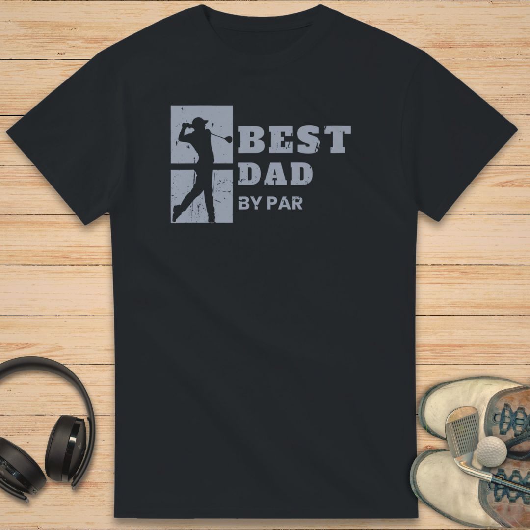 Best Dad Mono T-Shirt Black