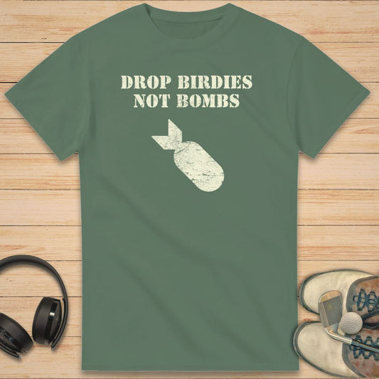 Drop Birdies T-Shirt Military Green