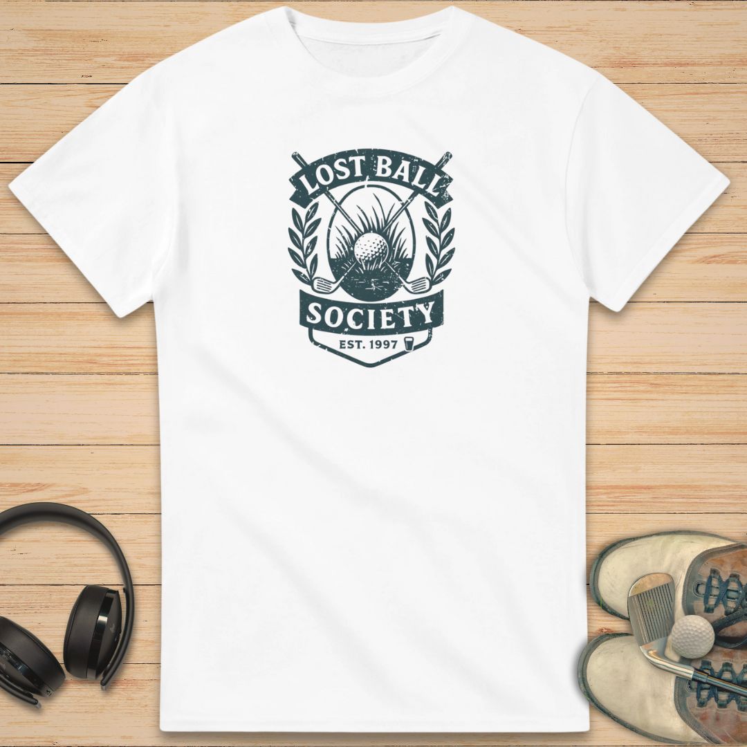 Lost Ball Society T-Shirt White