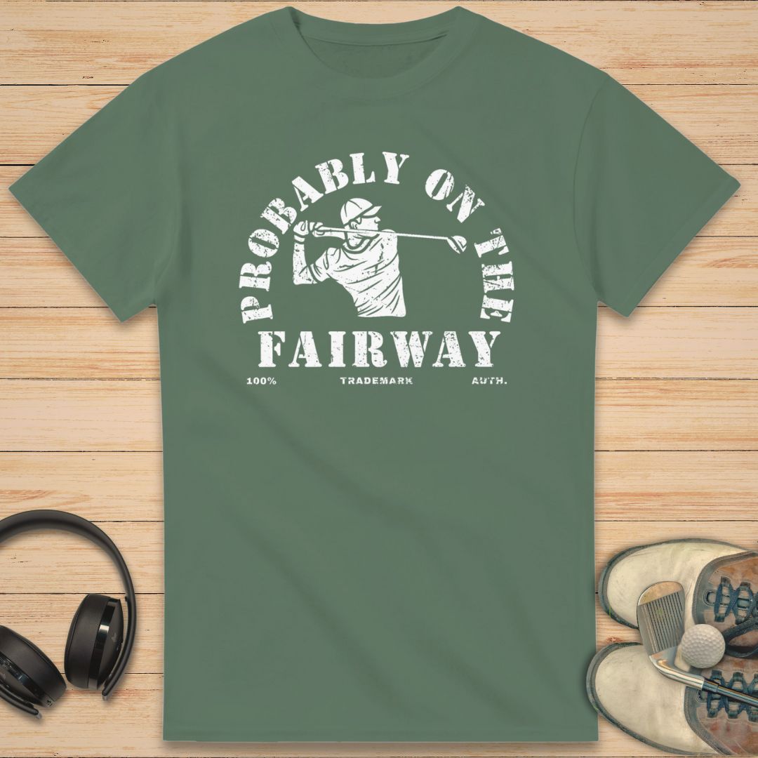 On The Fairway T-Shirt Military Green