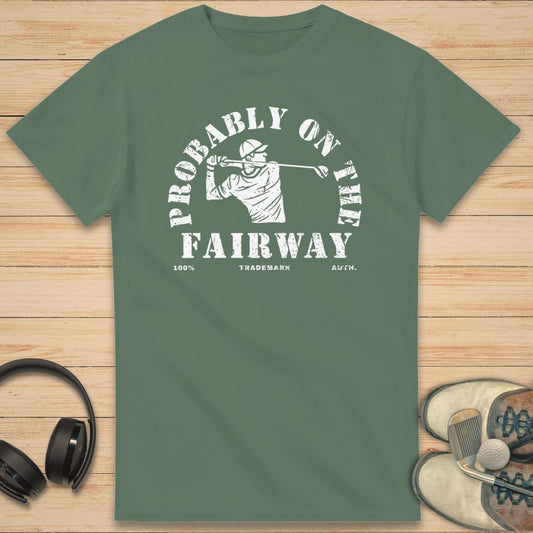 On The Fairway T-Shirt Military Green