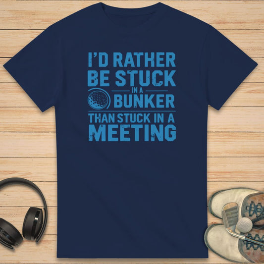 Stuck In Bunker T-Shirt Navy