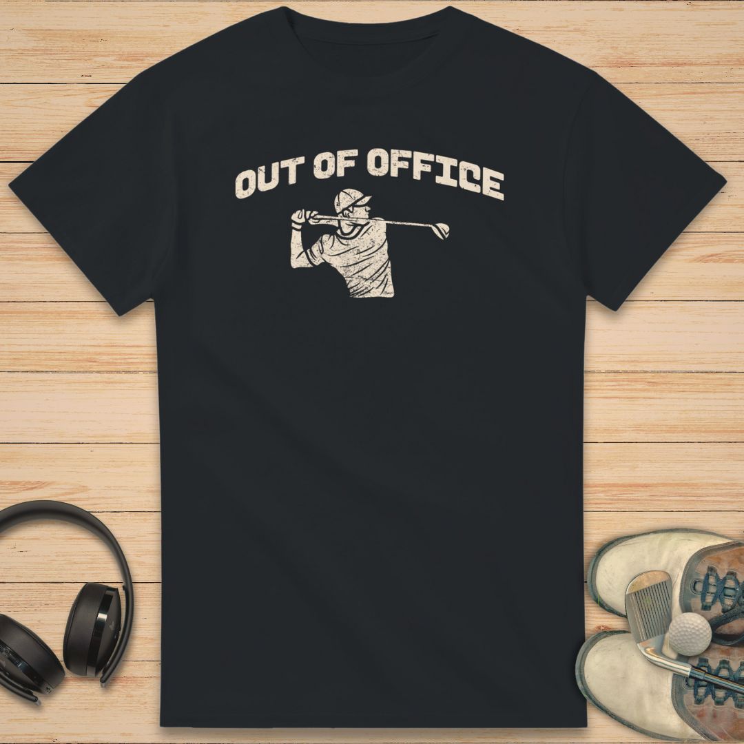 Out Of Office T-Shirt Black