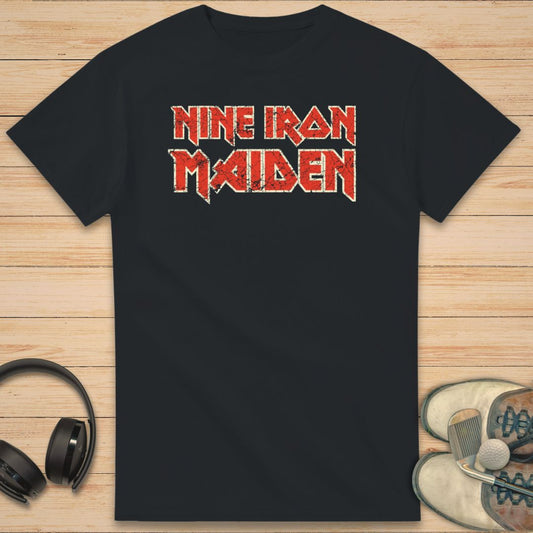 Nine Iron Maiden T-Shirt Black