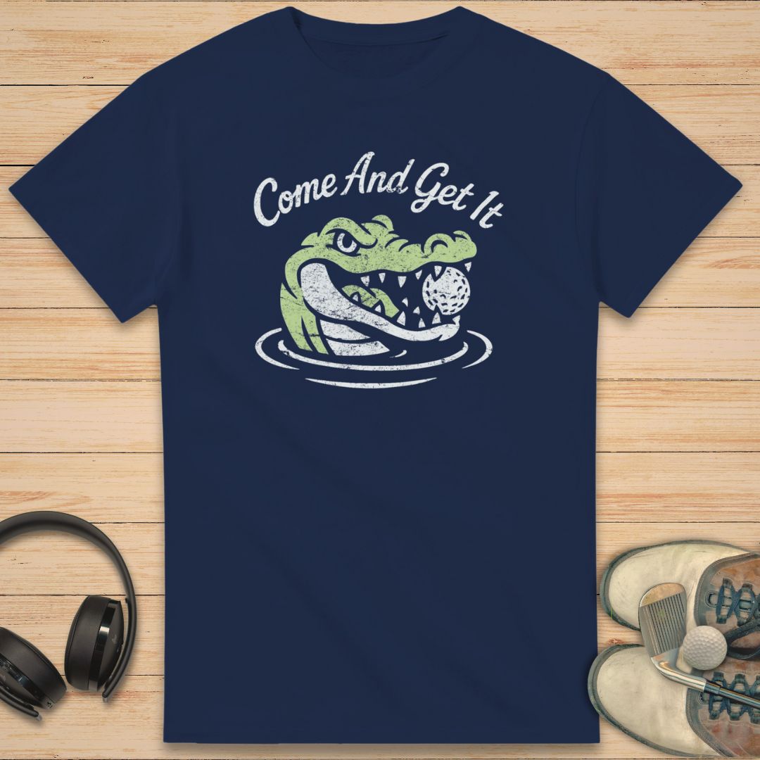 Come And Get It T-Shirt Navy