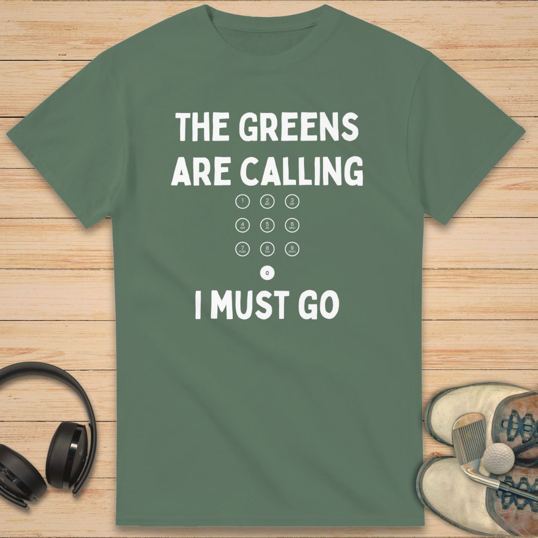 Greens Calling T-Shirt Military Green