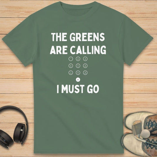 Greens Calling T-Shirt Military Green