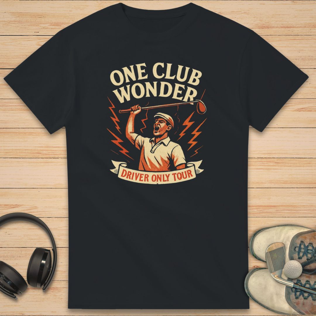 One Club Wonder T-Shirt Black