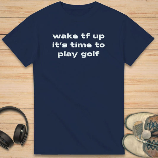 Wake TF Up T-Shirt Navy