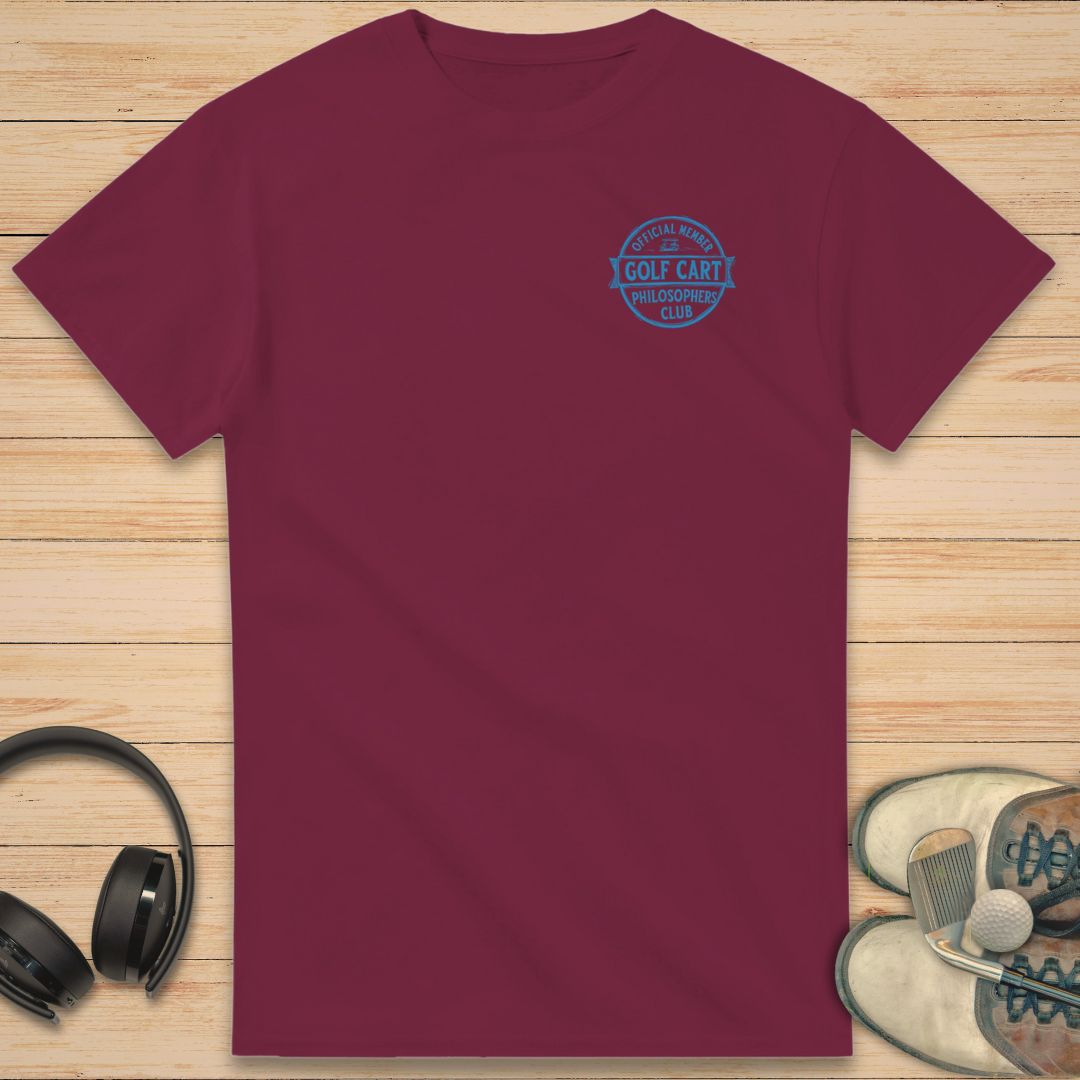 Philosophers T-Shirt Maroon