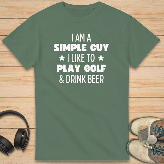 Simple Guy T-Shirt Military Green