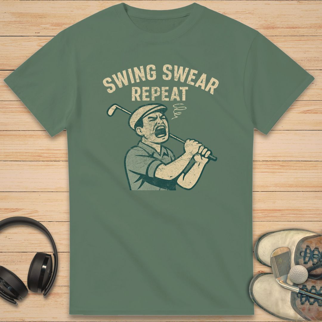 Swing Swear T-Shirt Military Green