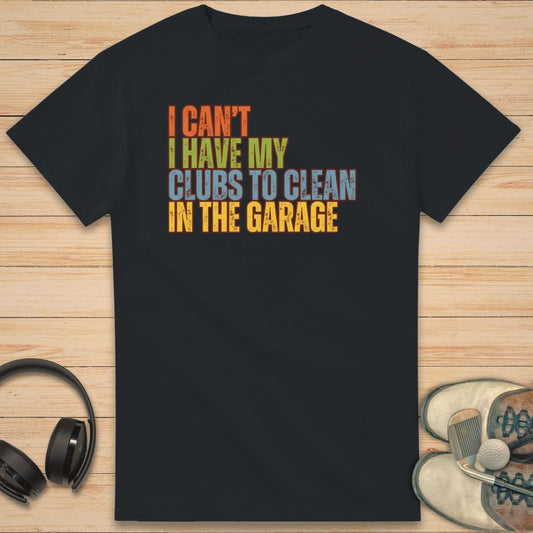 Clubs To Clean T-Shirt Black