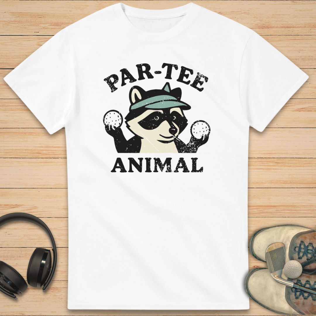Par-Tee Animal T-Shirt White