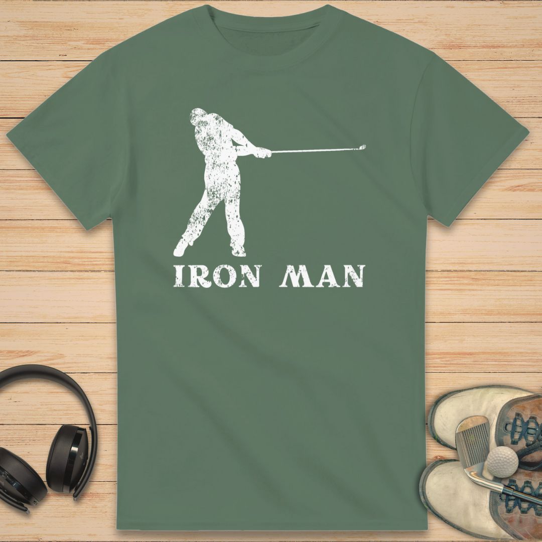 Iron Man T-shirt Military Green