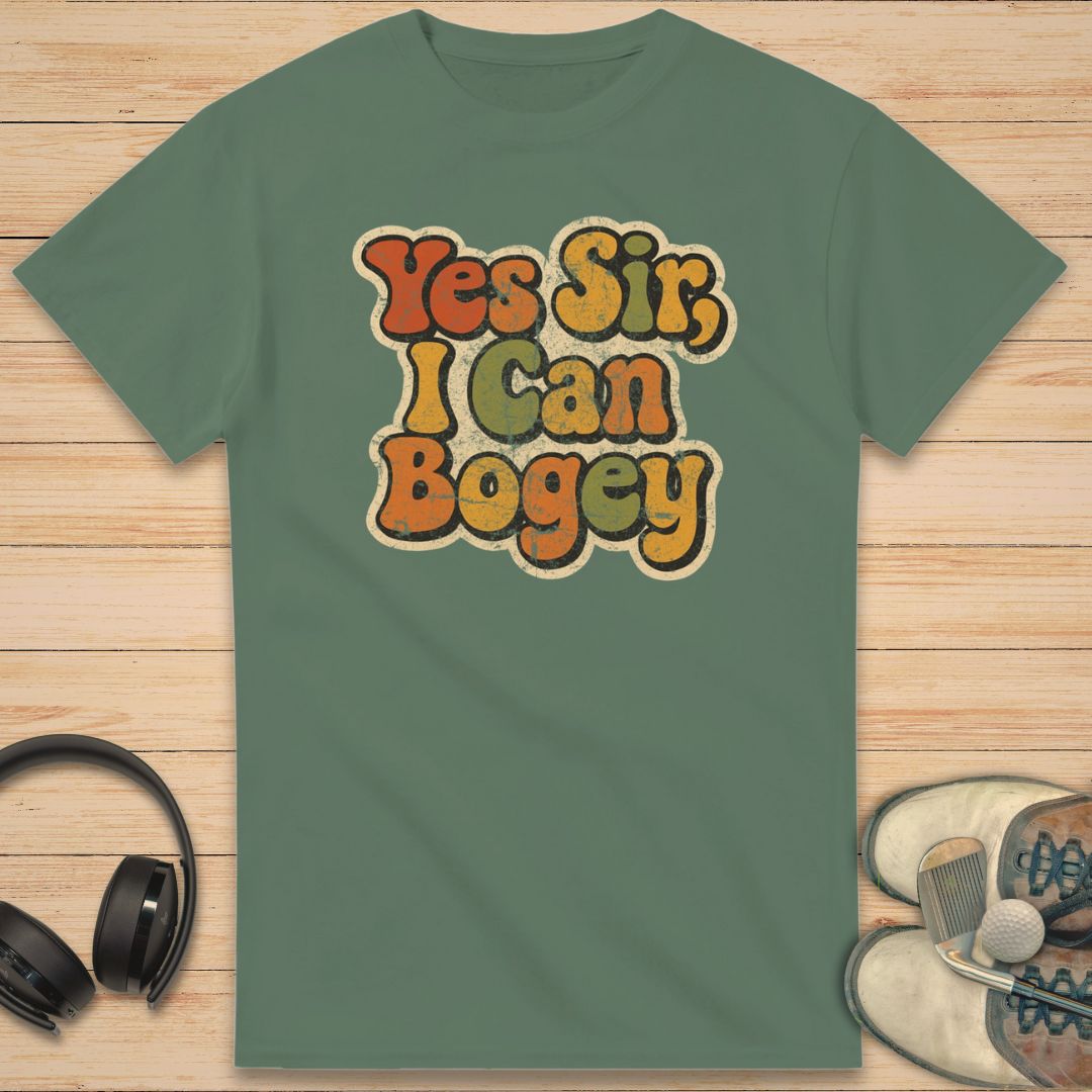 I Can Bogey T-Shirt Military Green