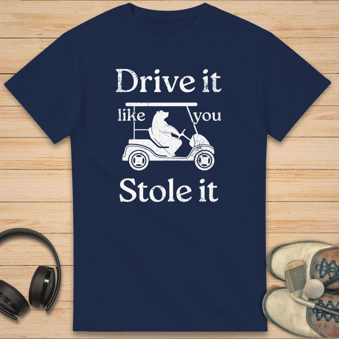 Drive It T-Shirt Navy