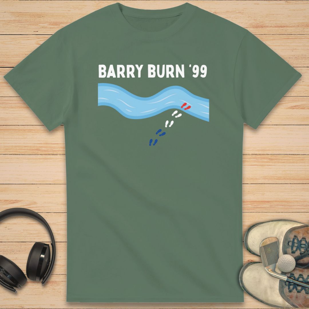 Barry Burn T-Shirt Military Green