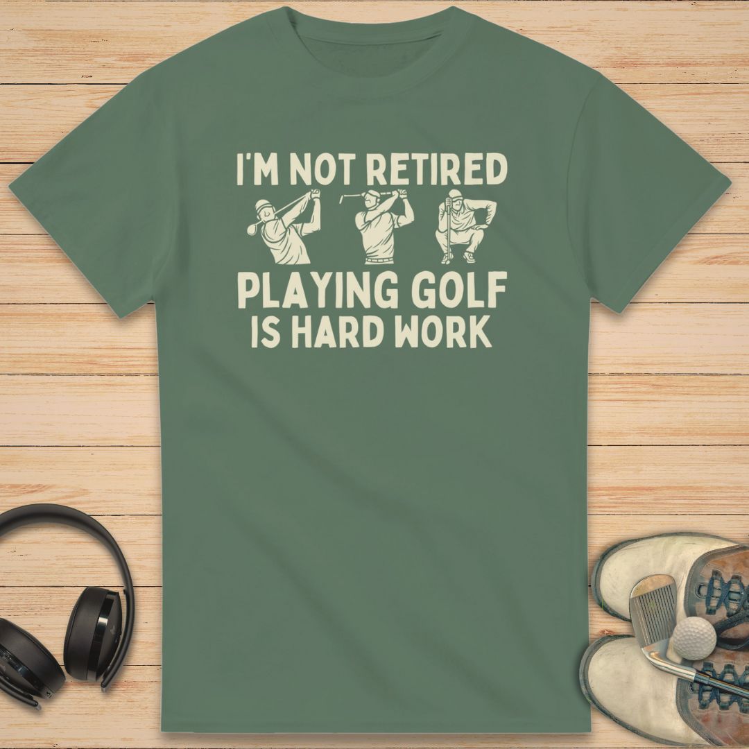 Hard Work T-Shirt Military Green
