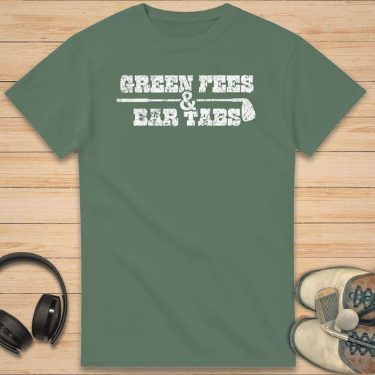 Green Fees T-Shirt Military Green