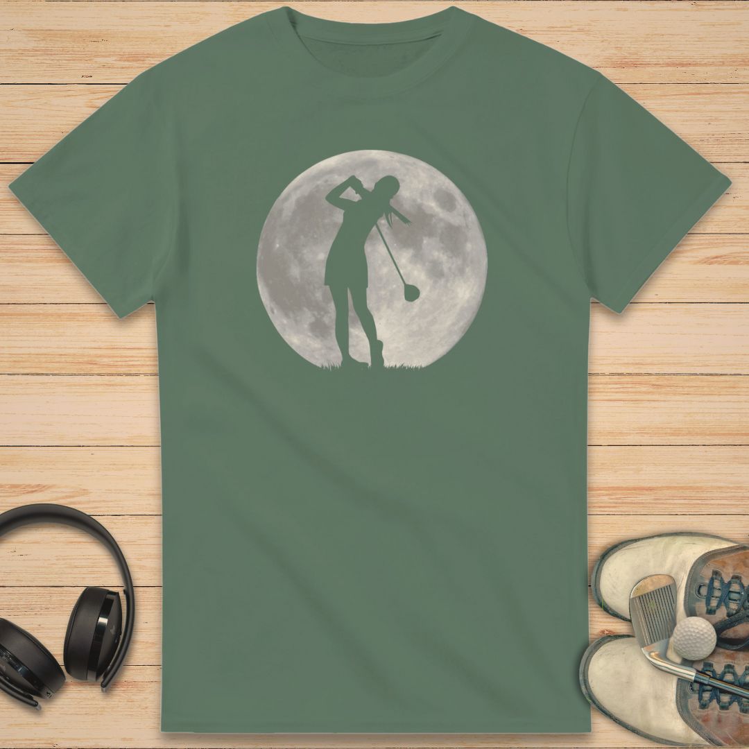 Moon Shot W T-Shirt Military Green