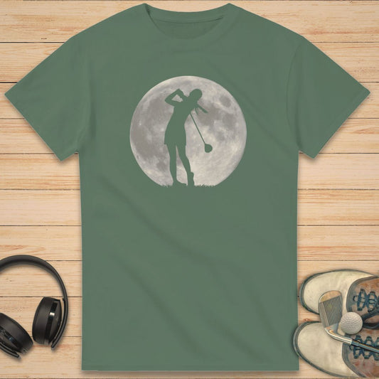 Moon Shot W T-Shirt Military Green