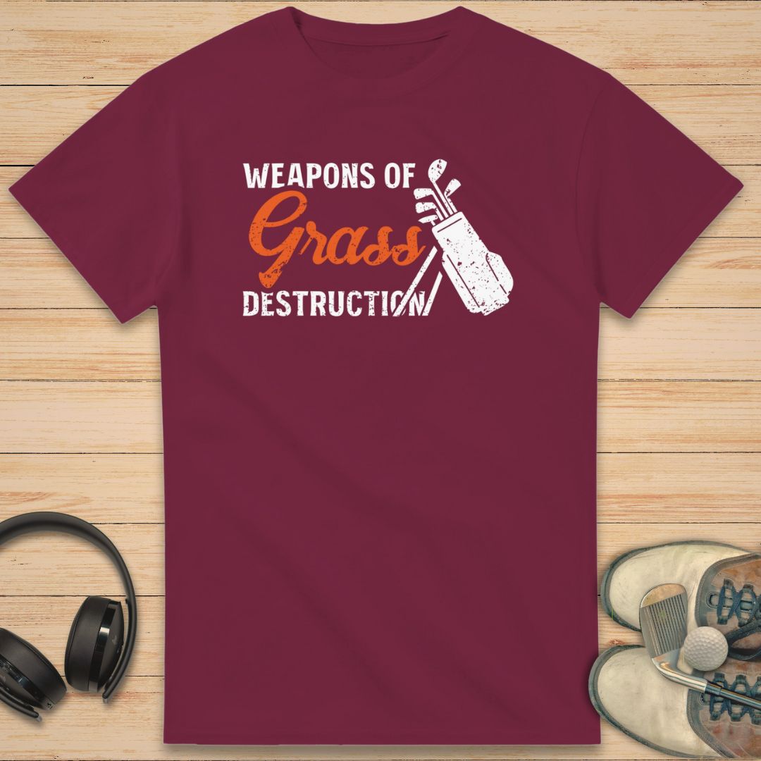 Weapons T-Shirt Maroon