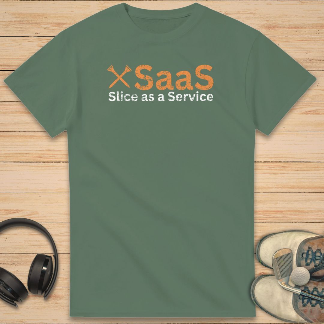 SaaS Golf T-Shirt Military Green